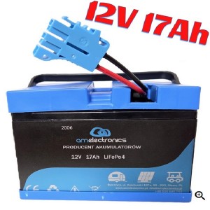 Ličio baterija 12V/17Ah suderinama su Peg Perego elektromobiliais LiFePO4